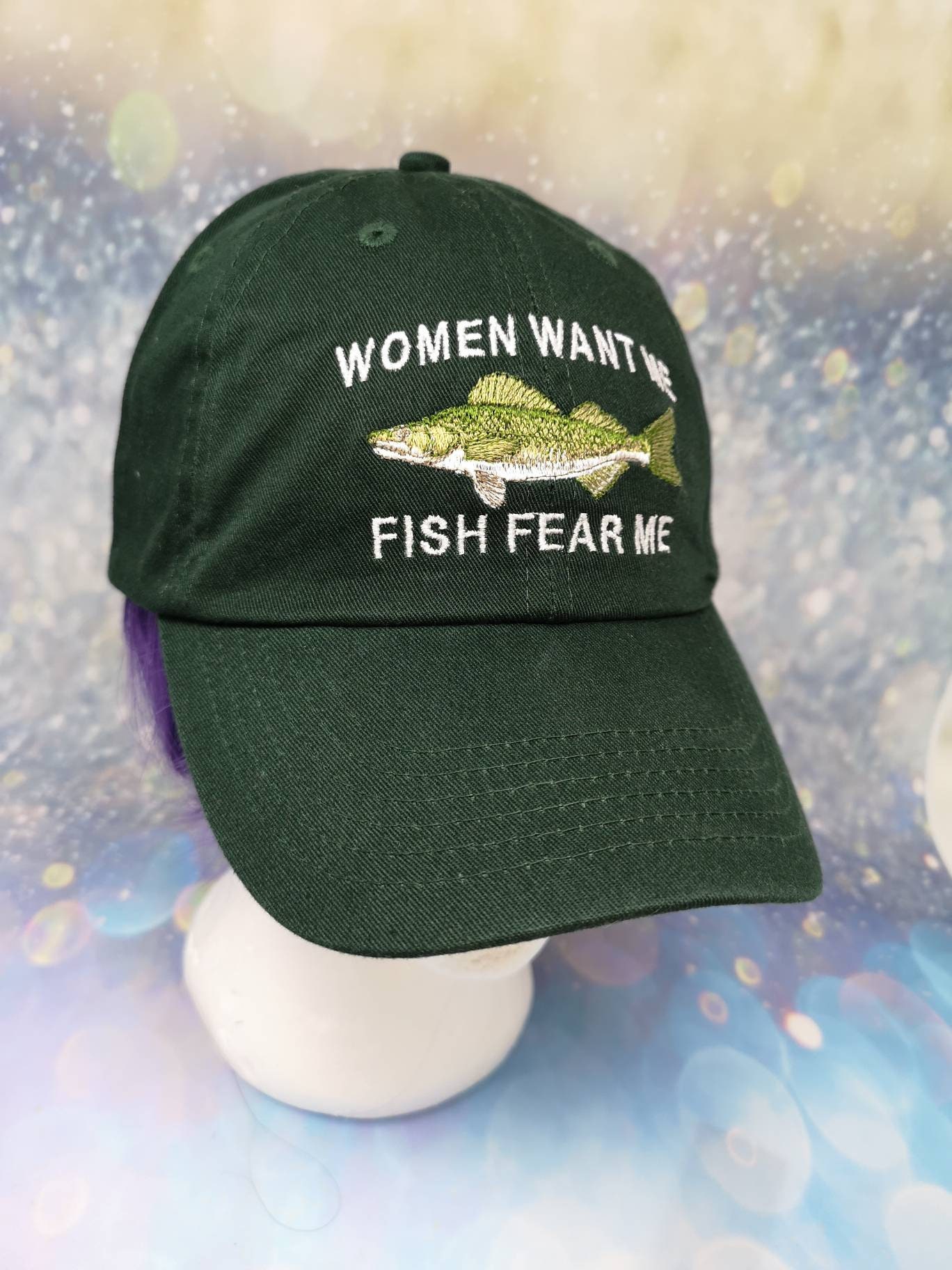 Fishing Hat , Fish Fear Me Hat 