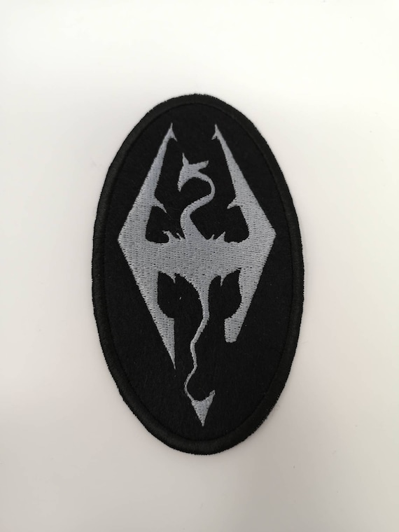 Handmade Fan Art Skyrim Sew On Patch Etsy