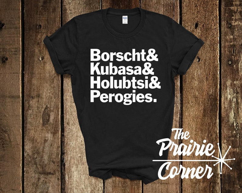 Ukrainian Food  Parody Shirt Style 1