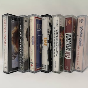 Fitas cassete vintage - Pop dos anos 90