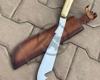 Predator 2 Greyback Elder Sword Replica: Stainless Steel Cosplay Prop