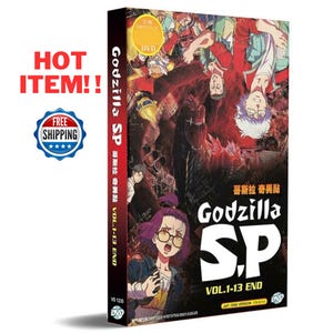 DVD Anime Godzilla S.P Singular Point VOL 1-13 Final con doblaje en inglés