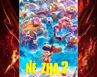 DVD Ne Zha 2 Aventura Fantástica Animada (Edición DVD Personalizada) Subtítulos en inglés