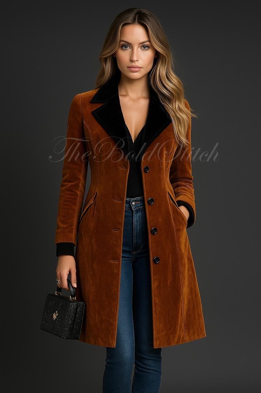 ベルベットのvintageコート Vintage Velvet Coat - Etsy