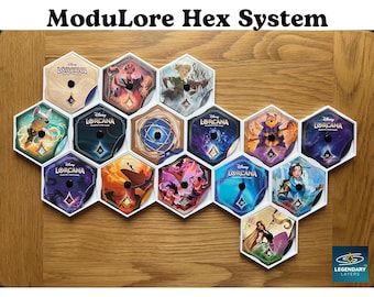 ModuLore Hex System - Disney Lorcana Lore Counter Hexagonal Modular Display