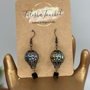 Hot Air Balloon Earrings - free spirit - Fun and Unique Earrings