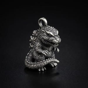 Godzilla silver ring - Etsy 日本