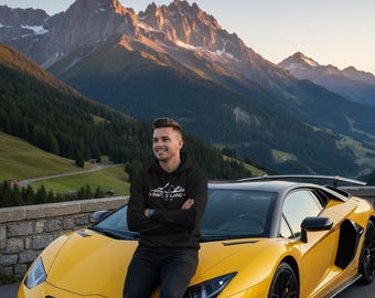 Lock In Designs Switzerland Grindelwald Classic Unisex Pullover Hoodie | Gildan® 18500