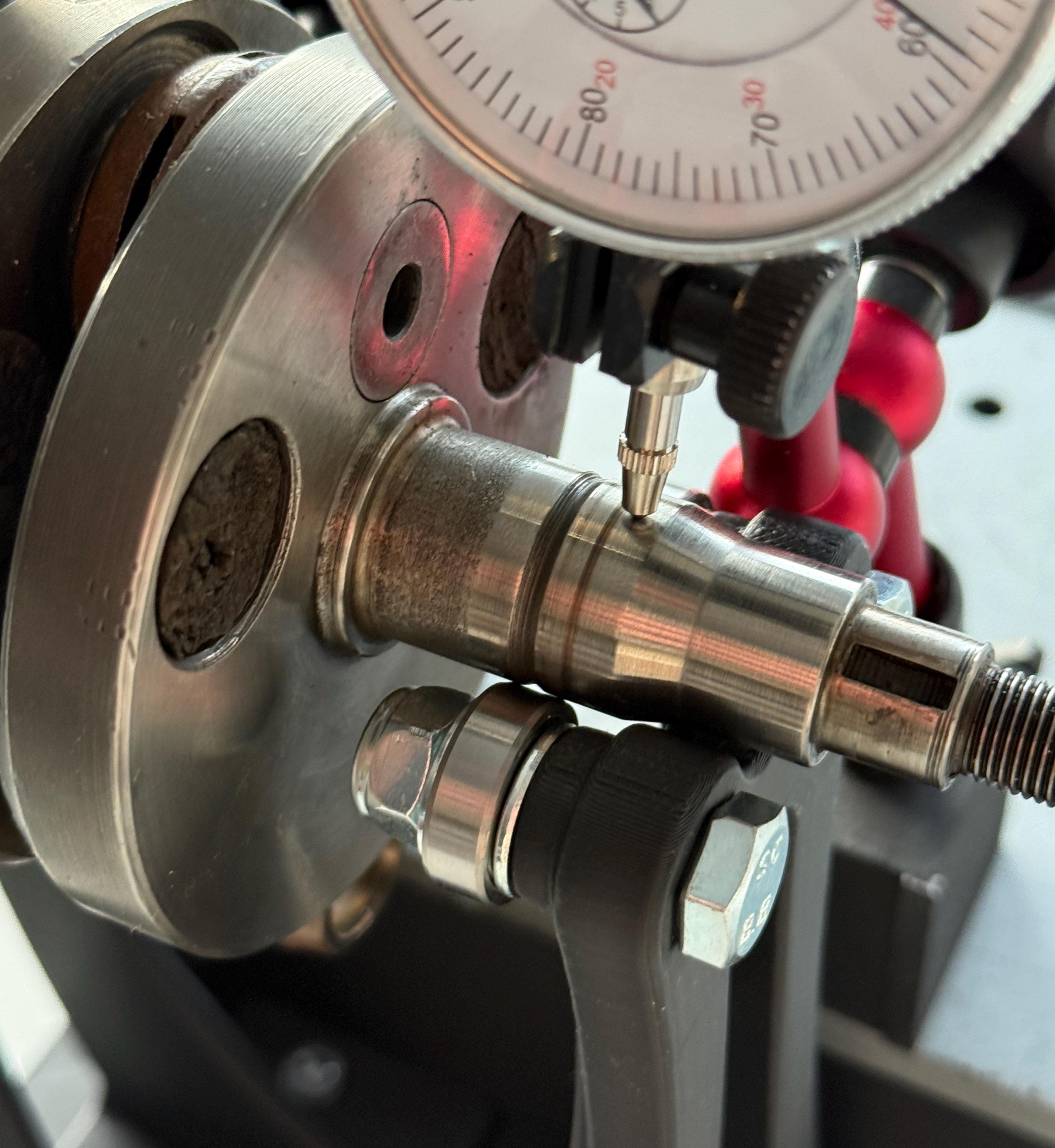 Runout Tester Crankshaft Runout Tester, Balancing Stand, Roller Stand | Incl ...