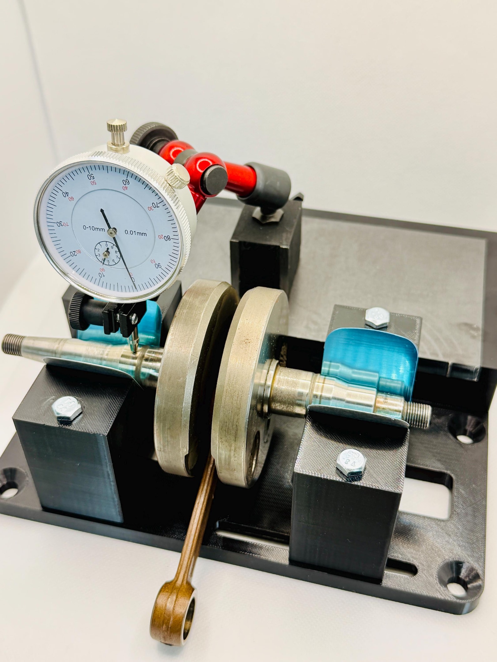 Runout Tester Crankshaft Runout Tester, Balancing Stand, Roller Stand | Incl ...