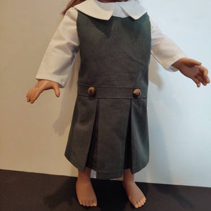 School Uniform -Pleated Jumper and Blouse,  American Girl outfit