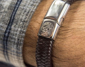 Keep Safe Gift Gepersonaliseerde Saint Christopher-armband, religieuze armband, St. Chris-sieraden