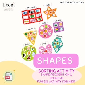 Shapes Sorting Fun Activity