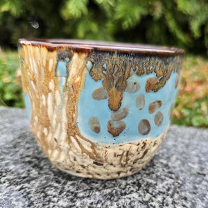 Hand-Carved Porcelain Wine Cup – Abstract Tree Design, Artisan Pottery
