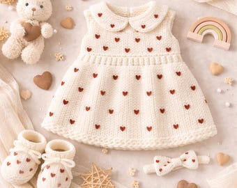 Baby Häkelanleitung: Schühchen & Stirnband (Neugeborene bis 12 Monate) (PDF Pattern