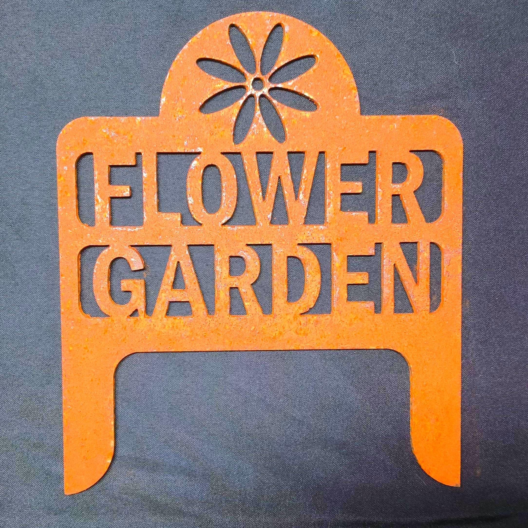 Flower Garden Sign - Etsy