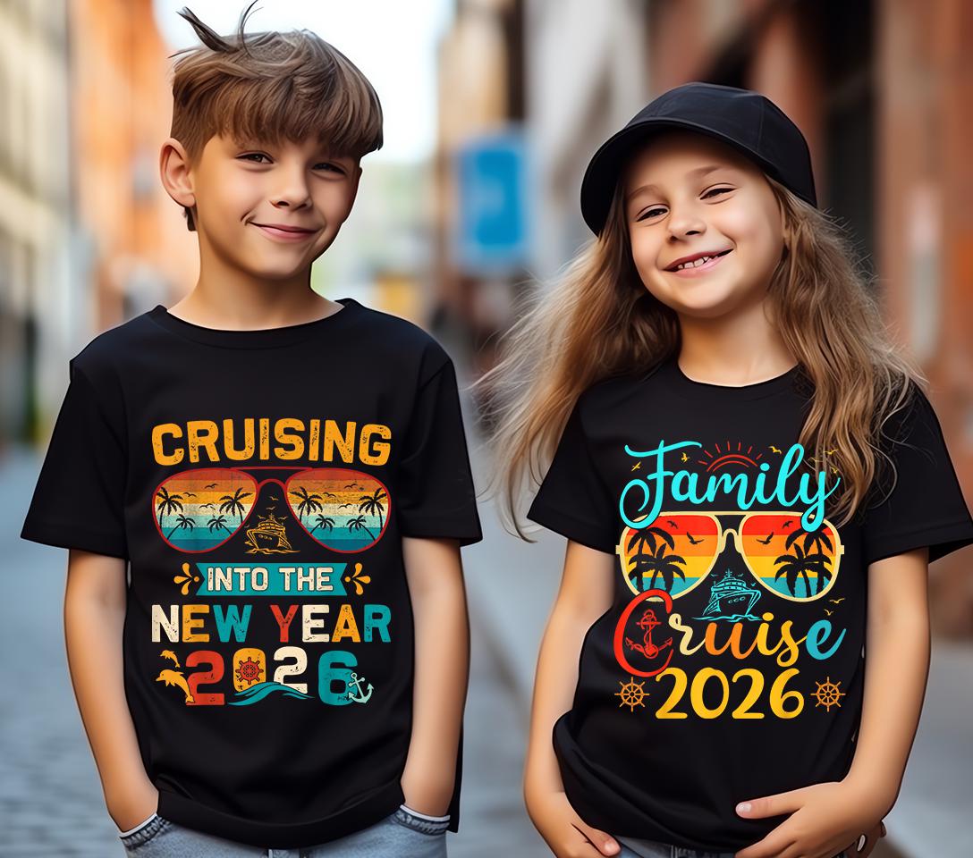 31 Family Cruise 2026 PNG Bundle | Cruise Trip PNG, New Year Cruise ...