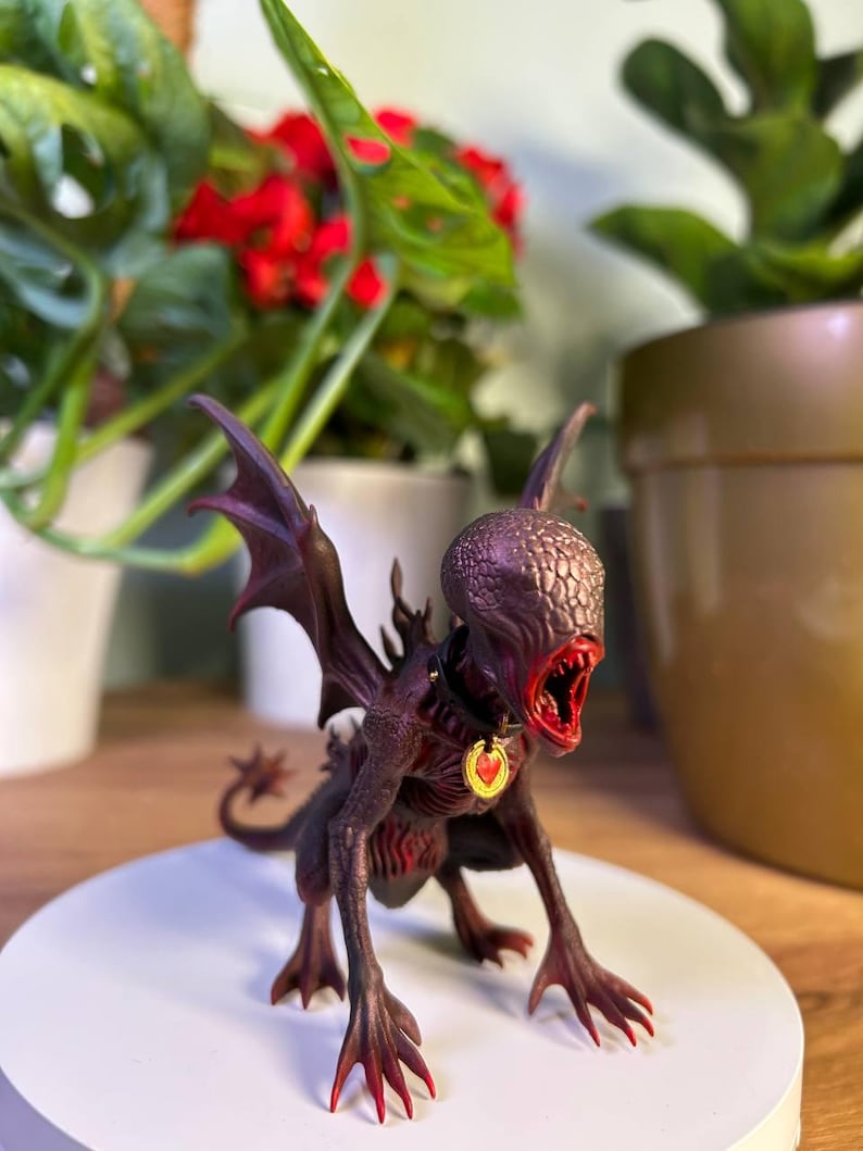 Eldritch Horror Dragon Figurine – Hand-painted Collectible Miniature ...