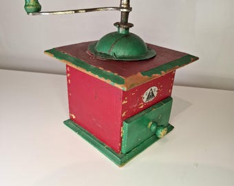 Vintage R&S Sternmühle Coffee Grinder – German Farmhouse Decor