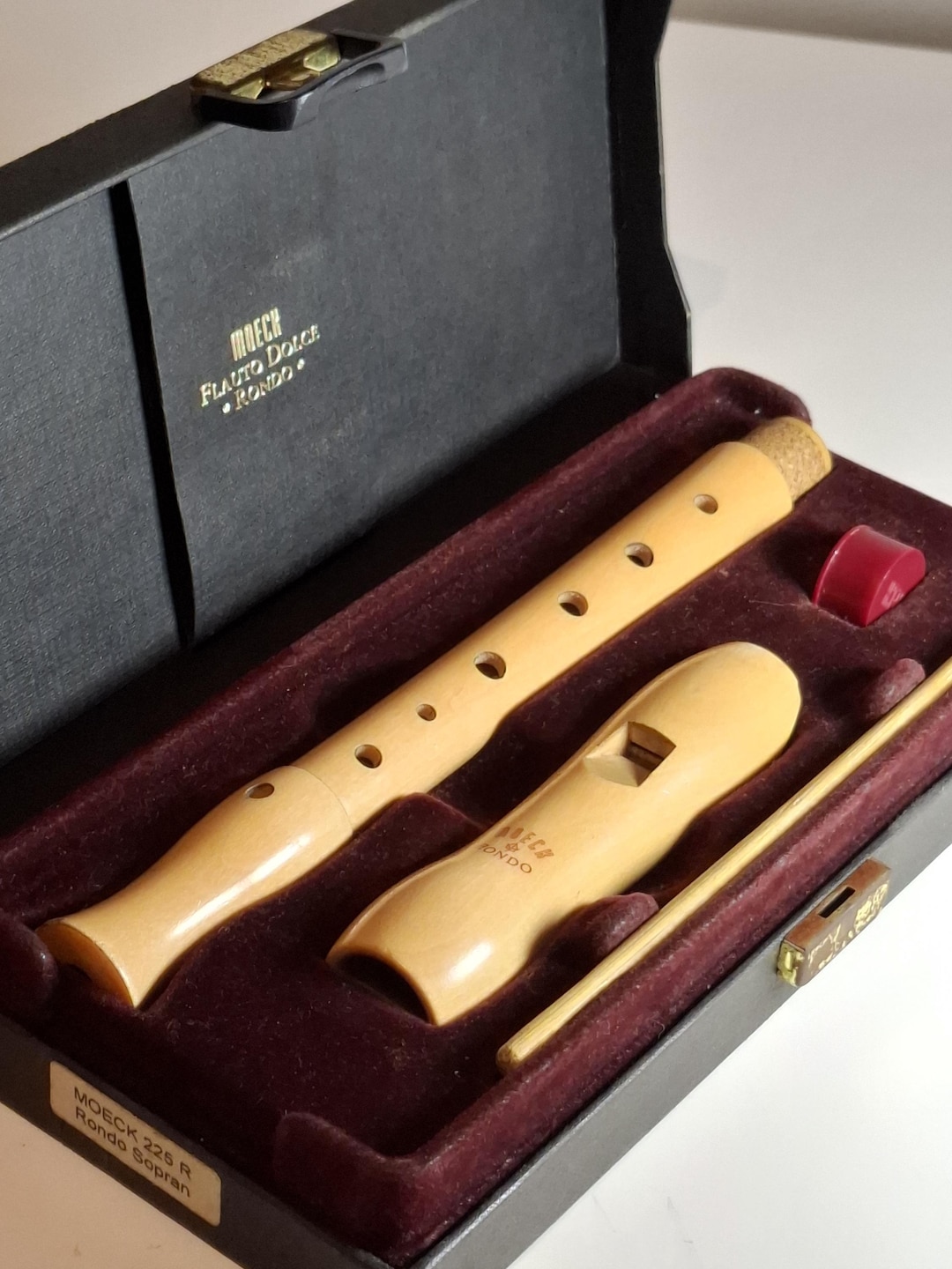 Baroque Rondo Vintage Moeck 225 R Rondo Soprano Recorder – Baroque Fingering – Made ...