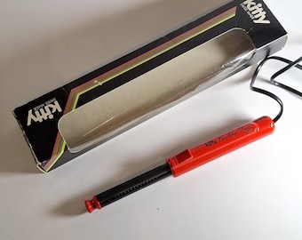 Vintage 1987 Kitty Curling Duo Pocket Swiss made krultang ongebruikt in doos