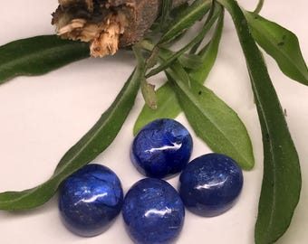 Tanzanite Oval 8x8x5MM 10x8x5MM Cabochon - AAAA Quality Natural Tanzanite Cabs-Tanzanite Loose Stone,