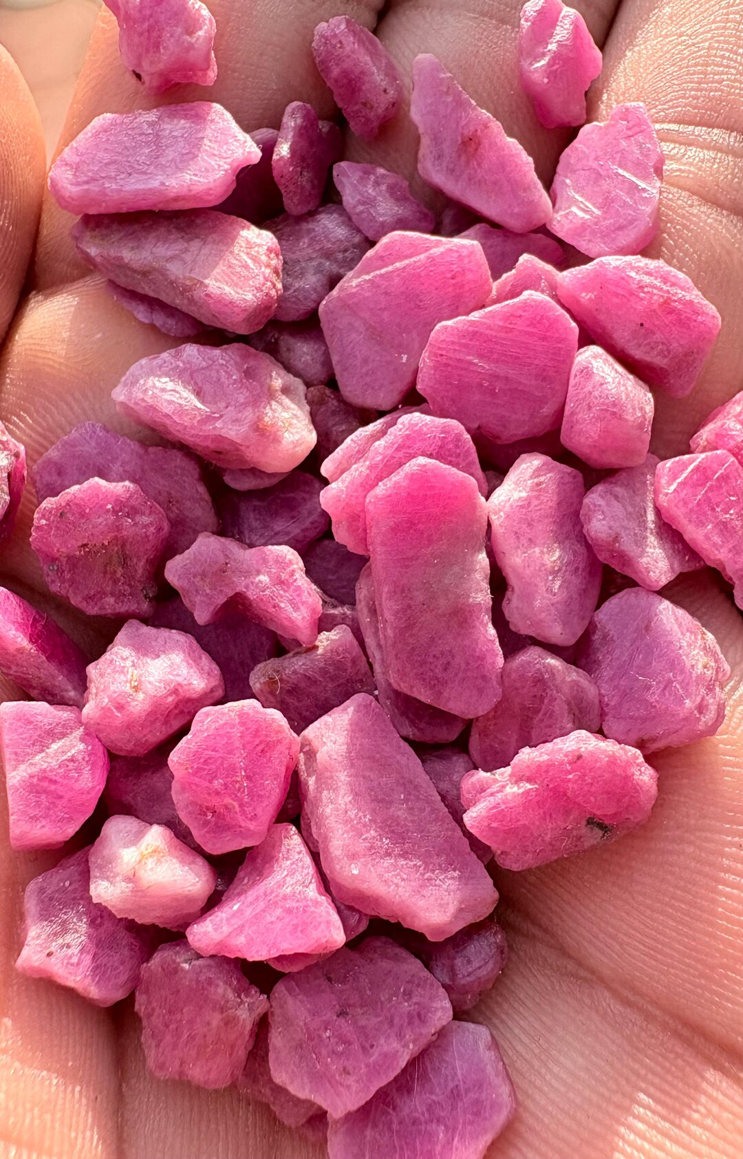 Ruby Bulku Natural Ruby Rough Slice Lot | 5 to 20 MM Variation | Uncut Ruby ...