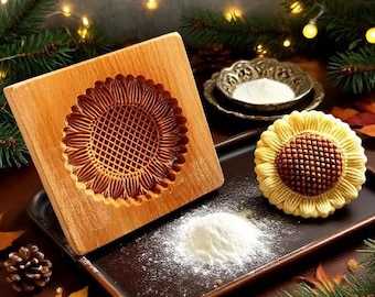 Backform Sonnenblume, Backform, Weihnachtsgeschenk 10 cm