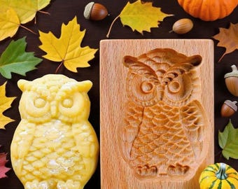 Owl Cookie Mold: Cookie Cutter, Holiday Baking