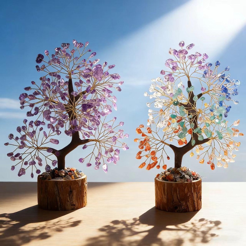 MAIBAOTA Albero Dei 7 Chakra In Cristallo – Porta Fortuna E Meditazione Feng Shui Per La Casa