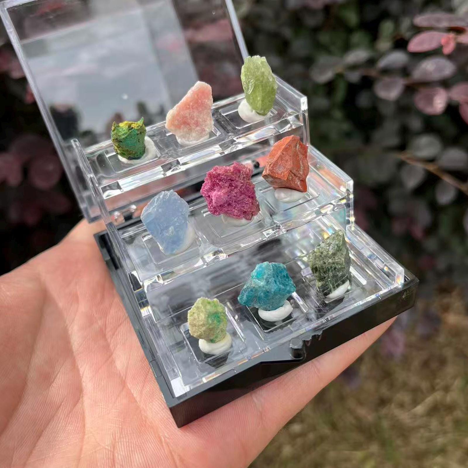 Natural Crystal Raw Stone Ore Box - Children's Science Gift - Etsy