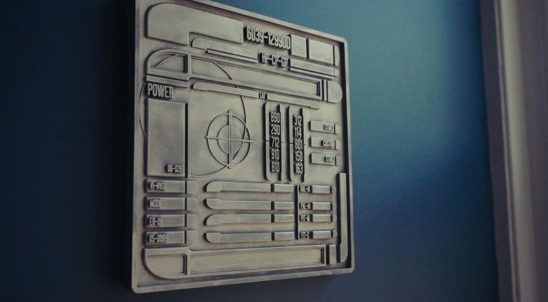 Customizable LCARS Plaque (add Your Own Text) - Etsy