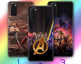 Avengers C6 Phone Case Cover For Samsung Galaxy S20 S21 S22 S23 S24 S25 S26 FE Plus Ultra Edge Superheroes Cartoon Movie Iron Man