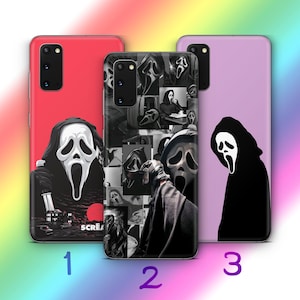 Scream C2 Phone Case Cover For Samsung Galaxy S20 S21 S22 S23 S24 S25 S26 FE Plus Ultra Edge Scary Mask Knife Guy Movie Funny Crazy