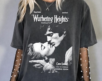 Wuthering Heights Classic Novel 2026 Sweatshirt, Emily Couple Bronte Romance Inspired Tee, Emerald Bookish Fennell Shirt, Valentine Day Gift