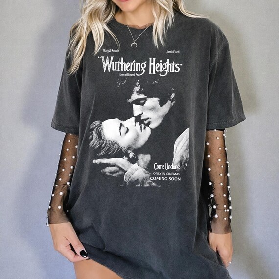 Wuthering Heights Classic Novel 2026 Sweatshirt, Emily Couple Bronte Romance Inspired Tee, Emerald Bookish Fennell Shirt, Valentine Day Gift