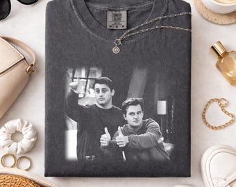 Comfort Colors Chandler Bing Shirt, Retro Friends Shirt, 90s Style Movie T-Shirt, Funny Gifts, Vintage Movie Shirt