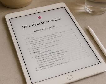 Retention Masterclass – Professional Lash Training Materials | PDF | Eyelash Extension Training for Lash Stylists