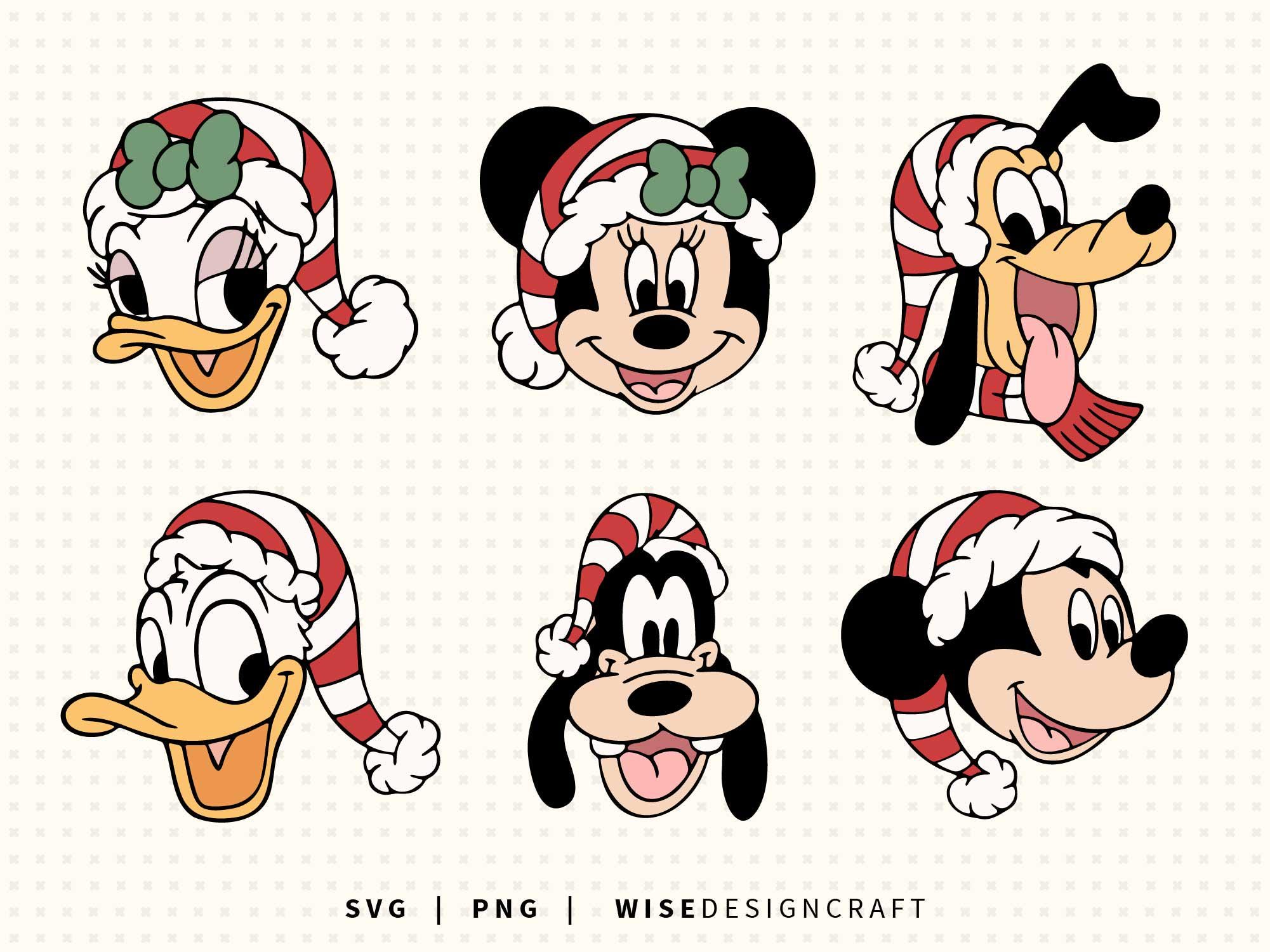 Disney Mickey Santa Cap | Disney Santa Hats Brand New with Tags: Disney Christmas Fun Cap - Mickey & Minnie display picture 1
