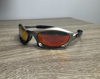 オークリー ミニッツ 1.0：マットブラック Y2K ラップサングラス