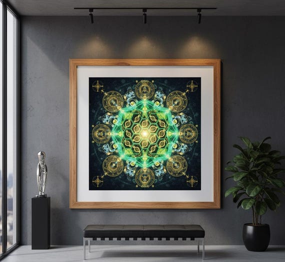 528 Hz Cymatics Frequency Art | DNA Repair Visual Anchor