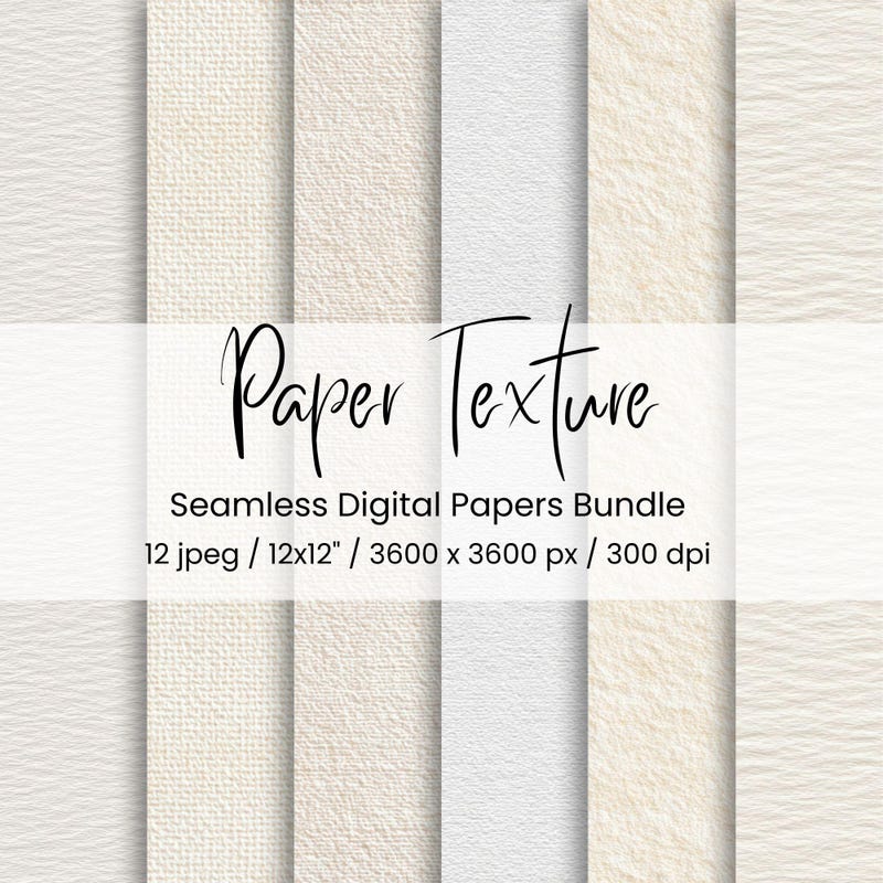 Natural Texture Paper - Etsy