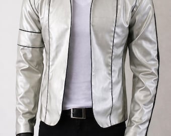 Michael Jackson Heal the World Silver Jacket| MJ Jacket