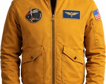 Project Hail Mary Inspired Outfit |Handmade Ryan Gosling Yellow Jacket| Fan Made Cosplay|