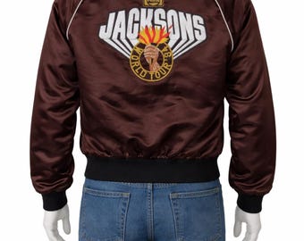 Michael Jackson Five 1984 World Tour satin Jacket