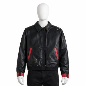 Arcane Vi Leather Jacket: LOL Cosplay Pit Fighter Costume