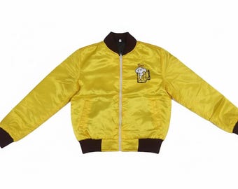 Gus Polinski Kenosha Kickers Bomber Jacket – John Candy Home Alone Satin Jacket