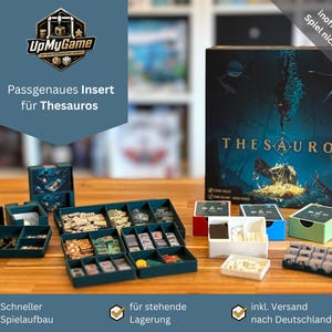 Organizer voor thesaurussen | Bordspelinzet van PLA | Snelle opbouw | Beperkte spelopbouw