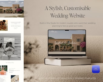 Reverie Wedding Website Template