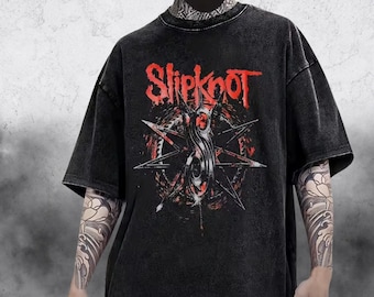 Slipknot Tshirt Rock Band Tshirt for Men Women, Short Sleeve Tee